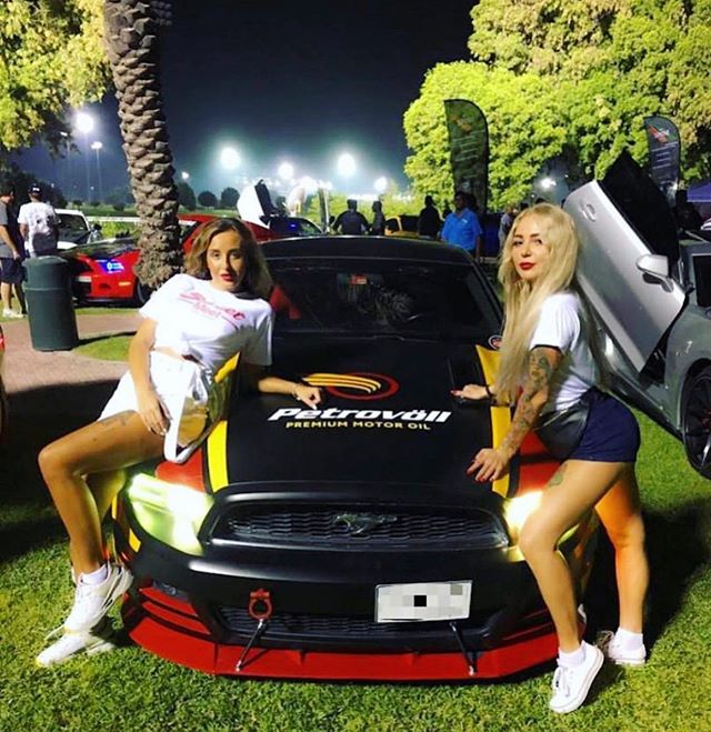 Petrovoll Racing Team Abu Dhabi Car Show 2018